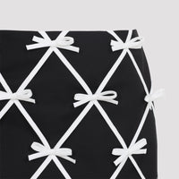 Moschino Bow Mini Skirt Women
