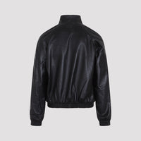 ACNE STUDIOS Acne Studios Leather Bomber Jacket Men
