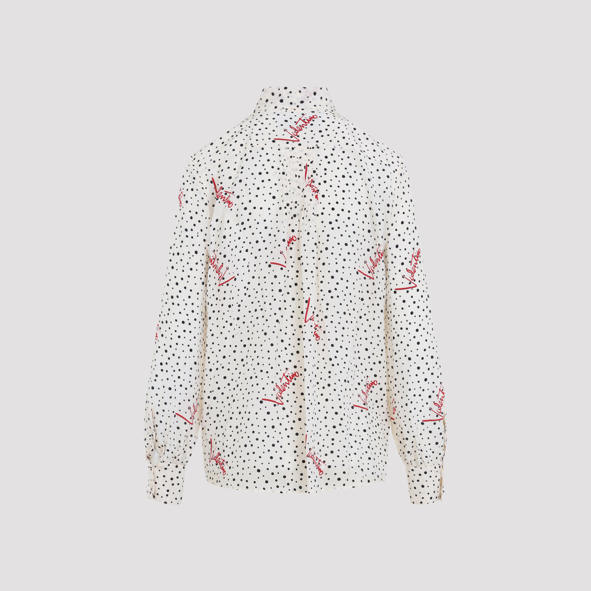 Valentino Bollicine Crepe Shirt Women