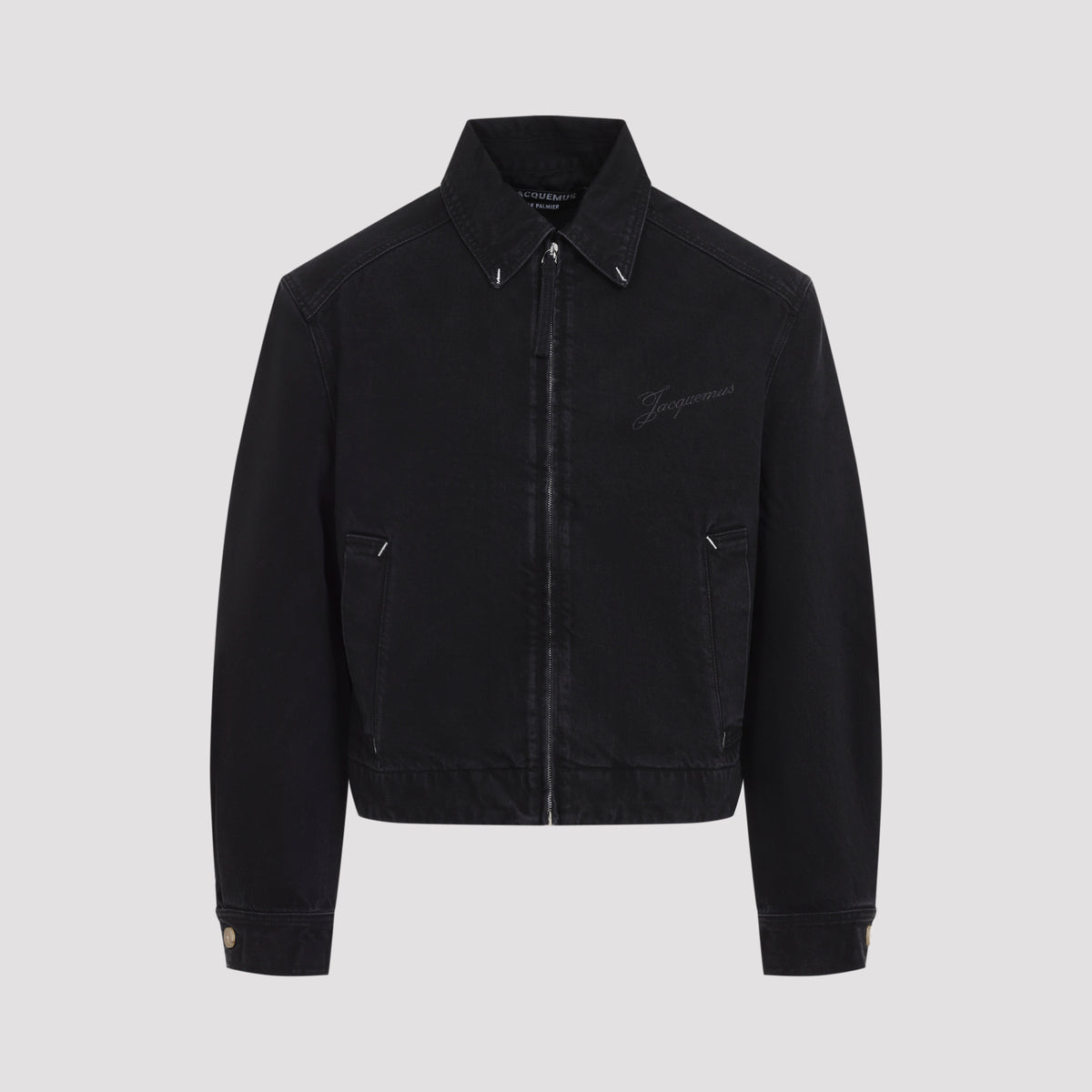 Jaquemus La Veste De-Nimes Canevas Jacket Men