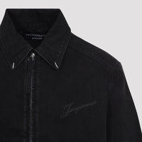 Jaquemus La Veste De-Nimes Canevas Jacket Men