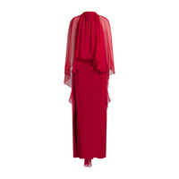Alberta Ferretti Enver Satin Long Dress Women
