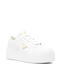 PRADA Downtown Leather Sneakers Women