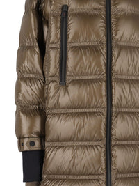 Moncler Grenoble Women "Rochelairs" Long Hooded Down Coat
