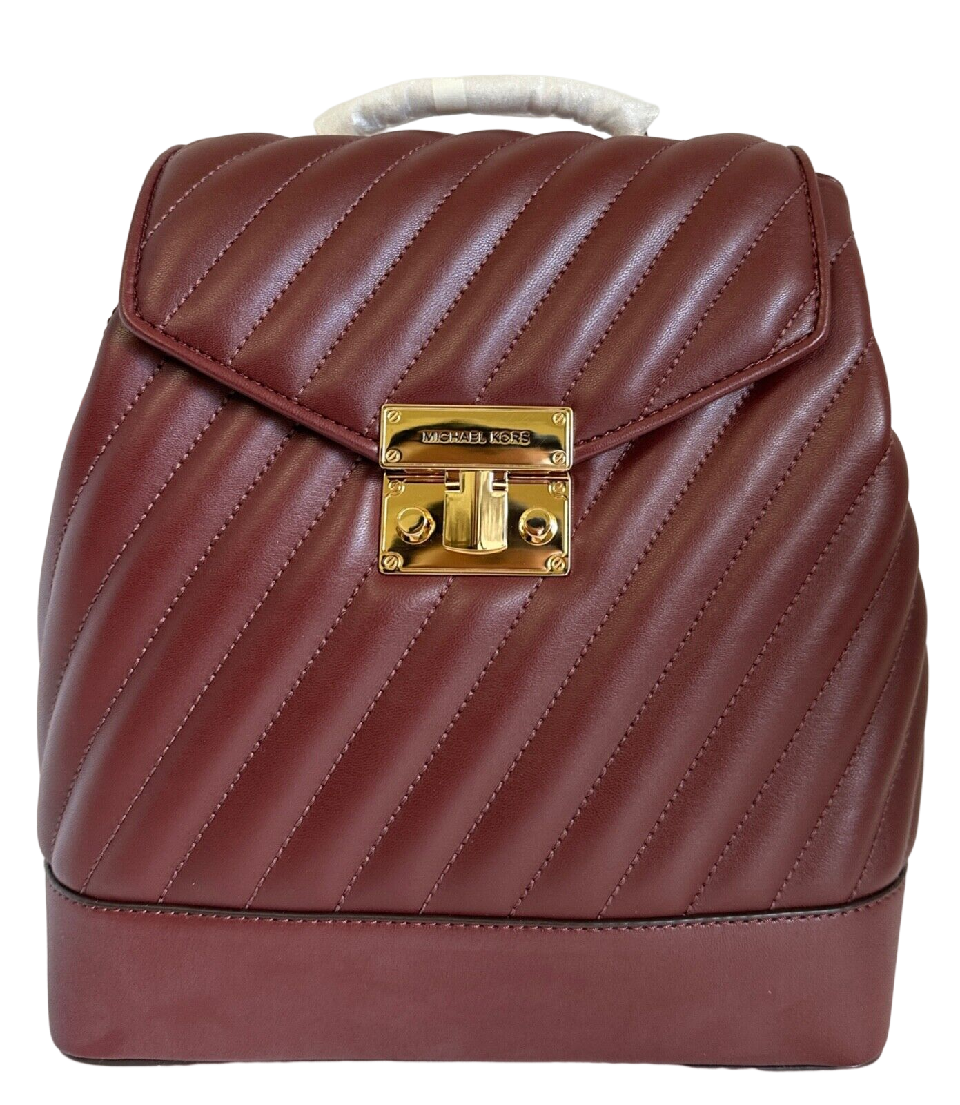 Michael Kors Women's Rose Vegan Leather Chain Backpack