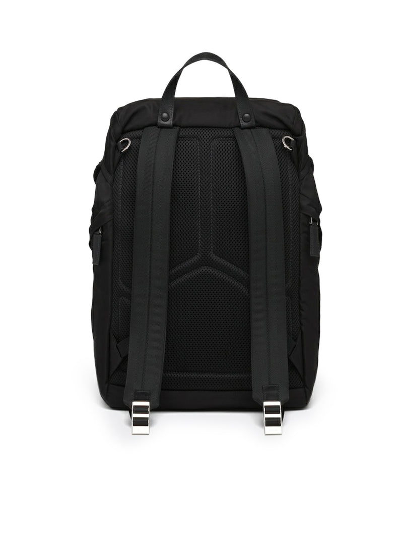 Prada Men Backpack In Re-Nylon And Saffiano Leather