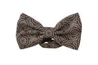 Dolce & Gabbana Dolce & Gabbana Black white 100% Silk Adjustable Neck Papillon Men's Tie