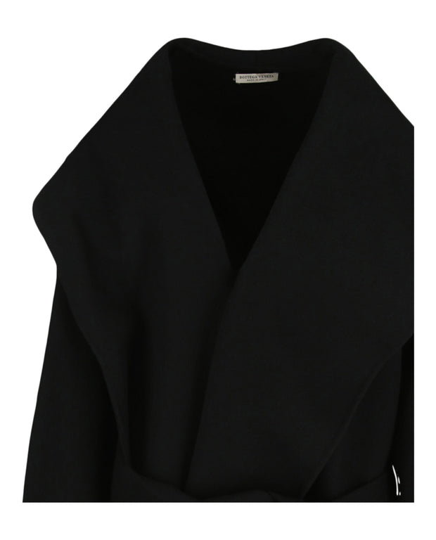Bottega Veneta Womens Belted Wrap Coat