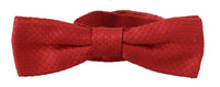 Dolce & Gabbana Dolce & Gabbana Red 100% Silk Adjustable Neck Papillon Men's Tie