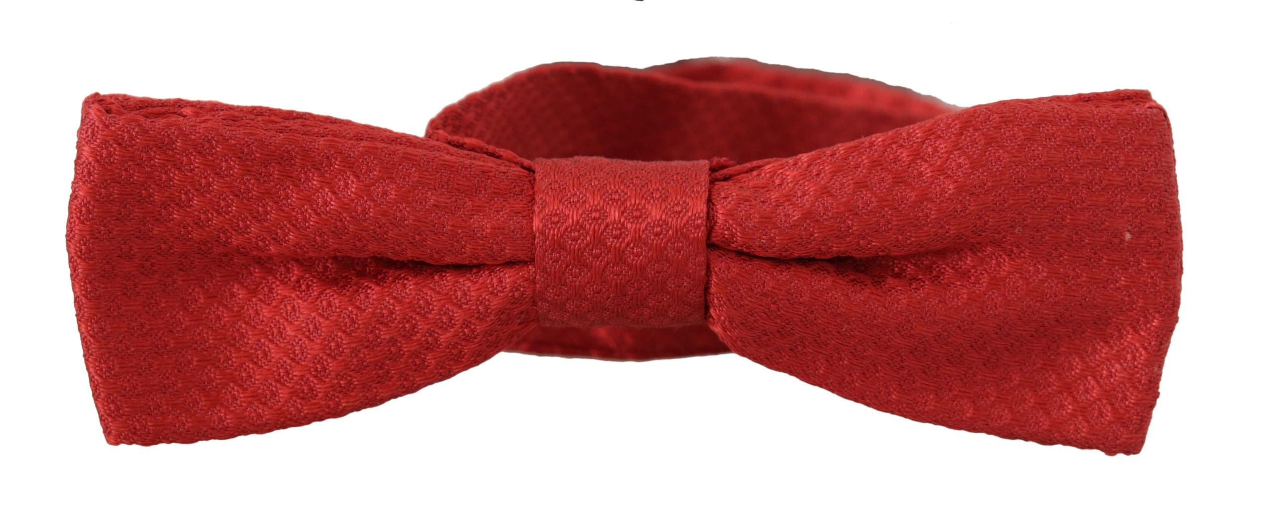 Dolce & Gabbana Dolce & Gabbana Red 100% Silk Adjustable Neck Papillon Men's Tie