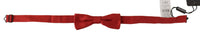 Dolce & Gabbana Dolce & Gabbana Red 100% Silk Adjustable Neck Papillon Men's Tie