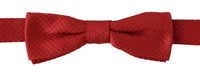 Dolce & Gabbana Dolce & Gabbana Red 100% Silk Adjustable Neck Papillon Men's Tie