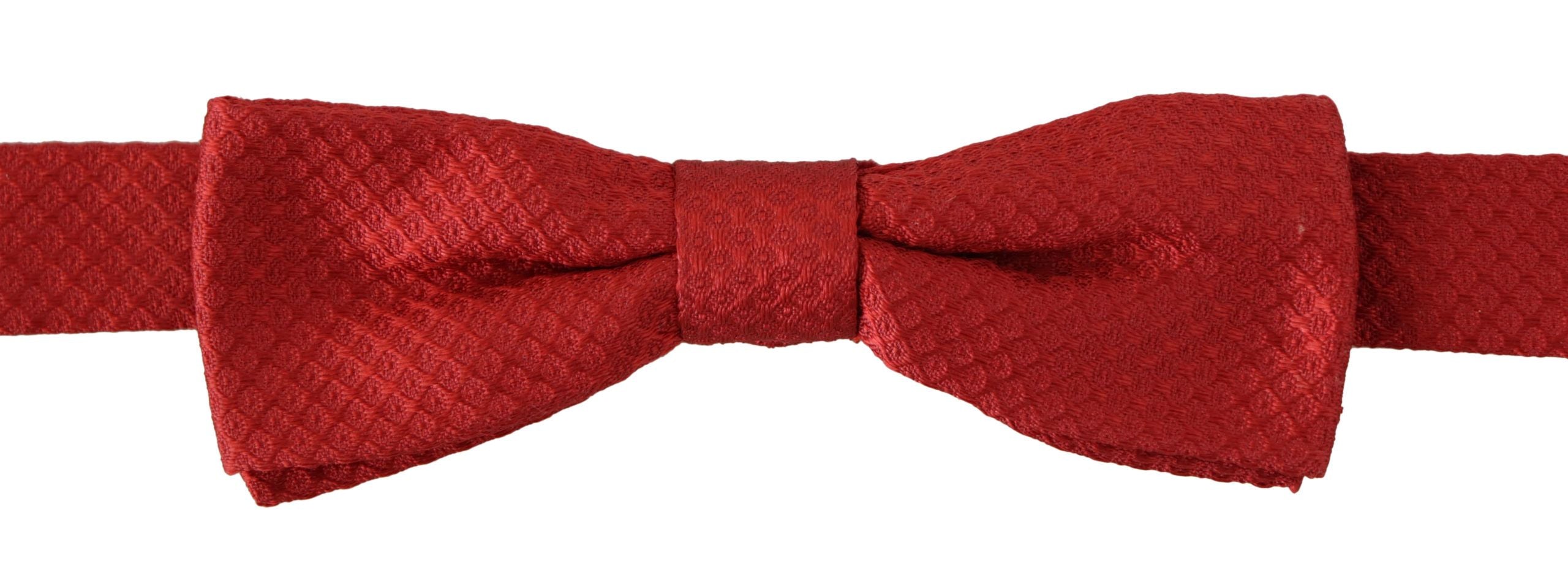 Dolce & Gabbana Dolce & Gabbana Red 100% Silk Adjustable Neck Papillon Men's Tie