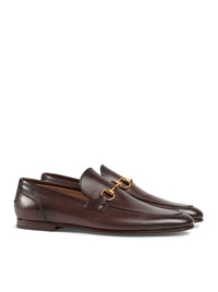 Gucci Gucci Men Jordaan Leather Loafers