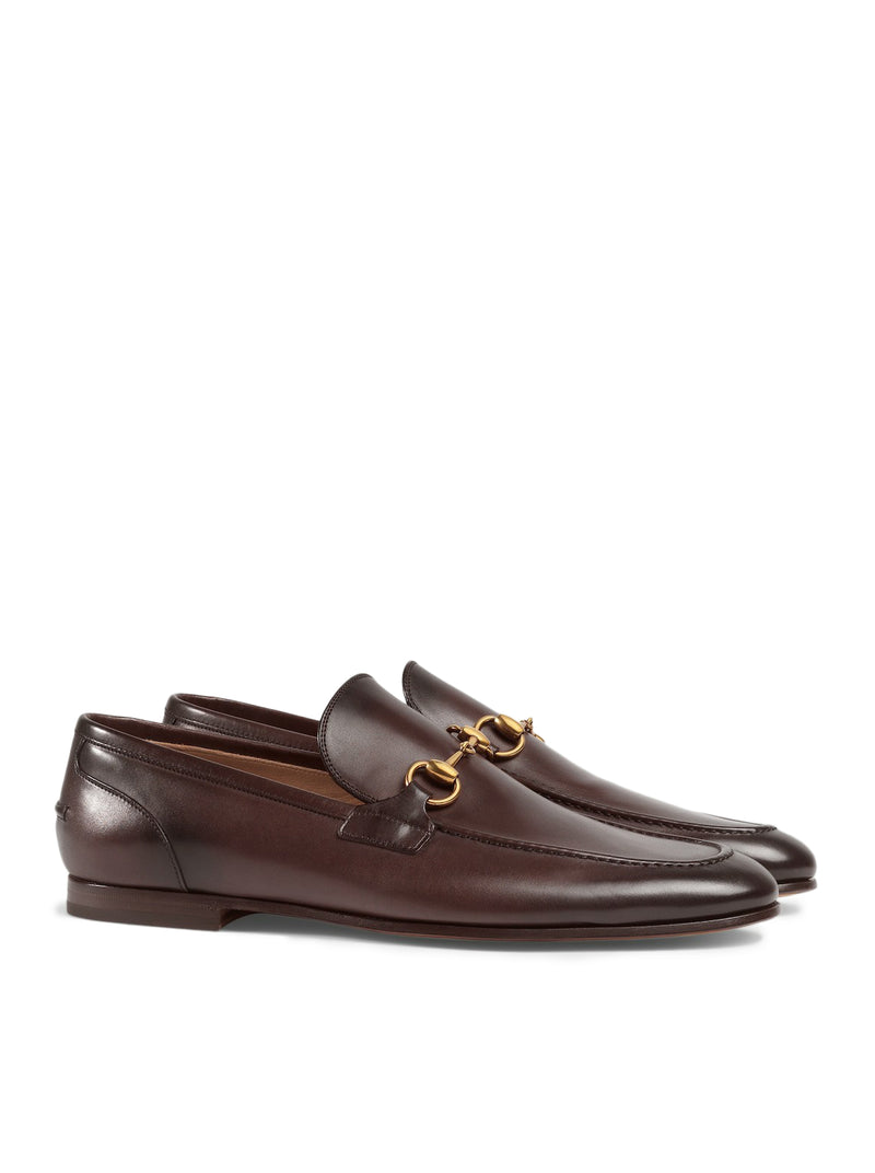 Gucci Gucci Men Jordaan Leather Loafers