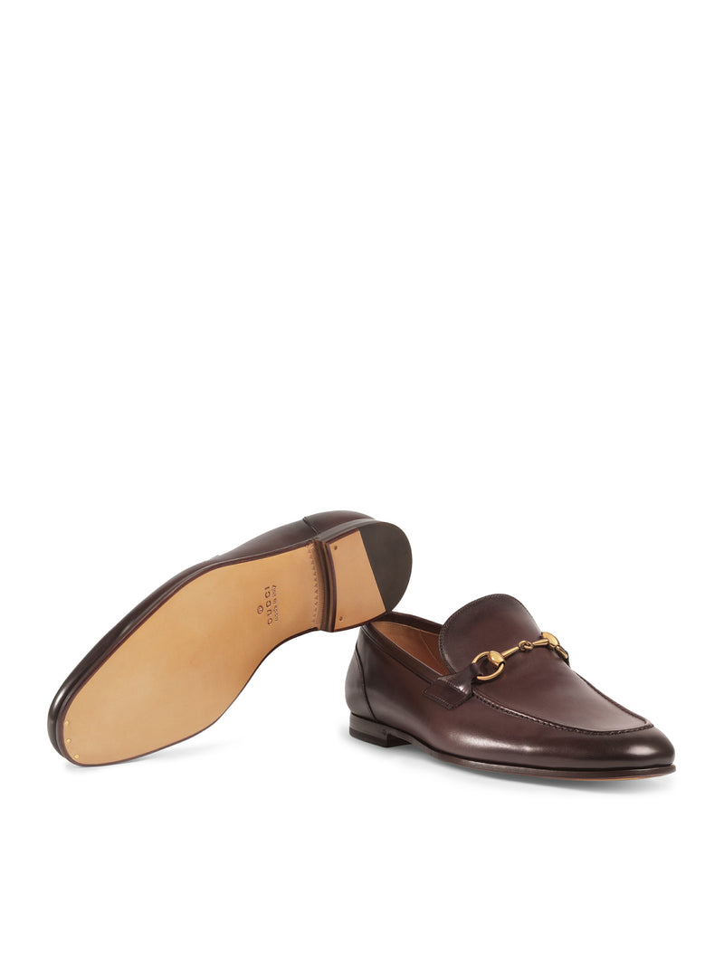 Gucci Gucci Men Jordaan Leather Loafers