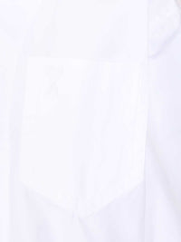 Ami Women Short-Sleeved Poplin Shirt