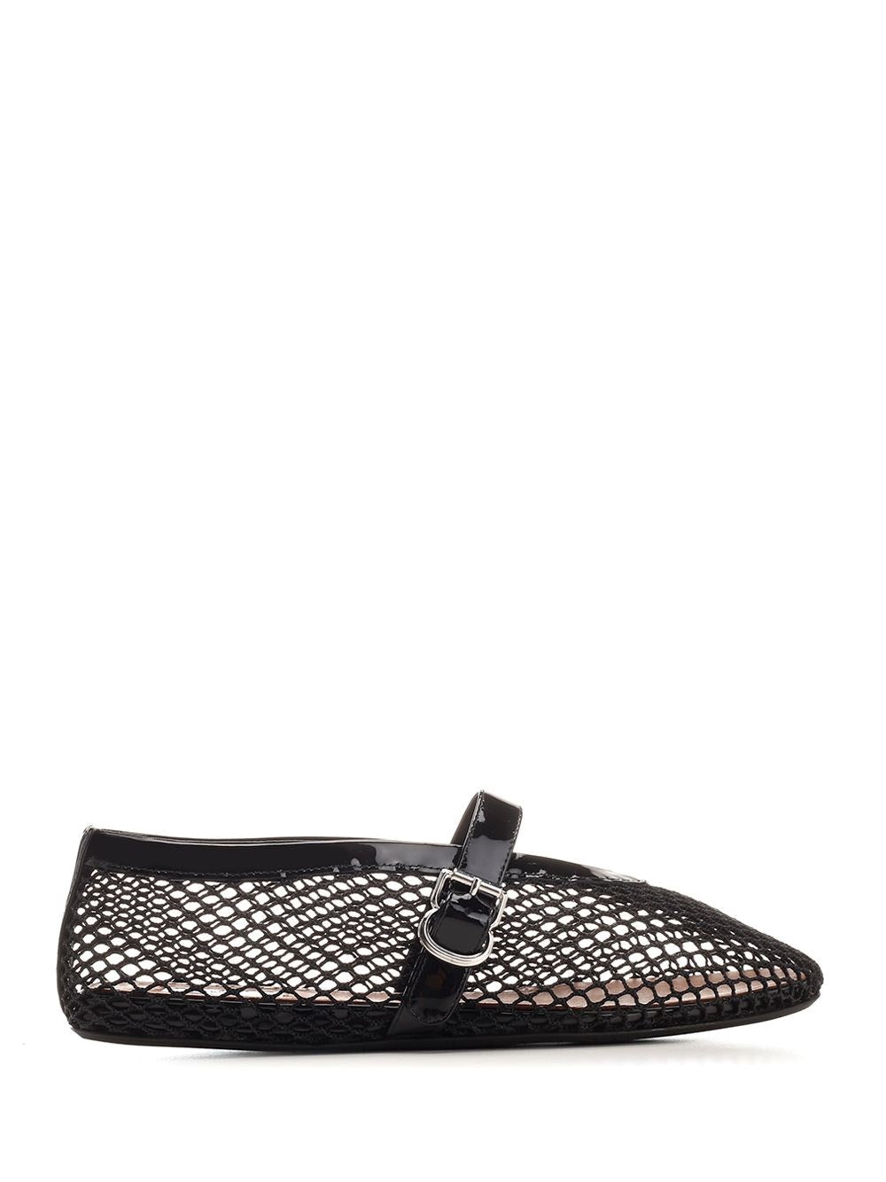Alaïa Women Mesh Strap Ballerina