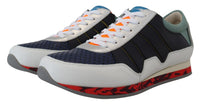 Dolce & Gabbana Dolce & Gabbana Multicolor Leather Sport Low Top Men's Sneakers