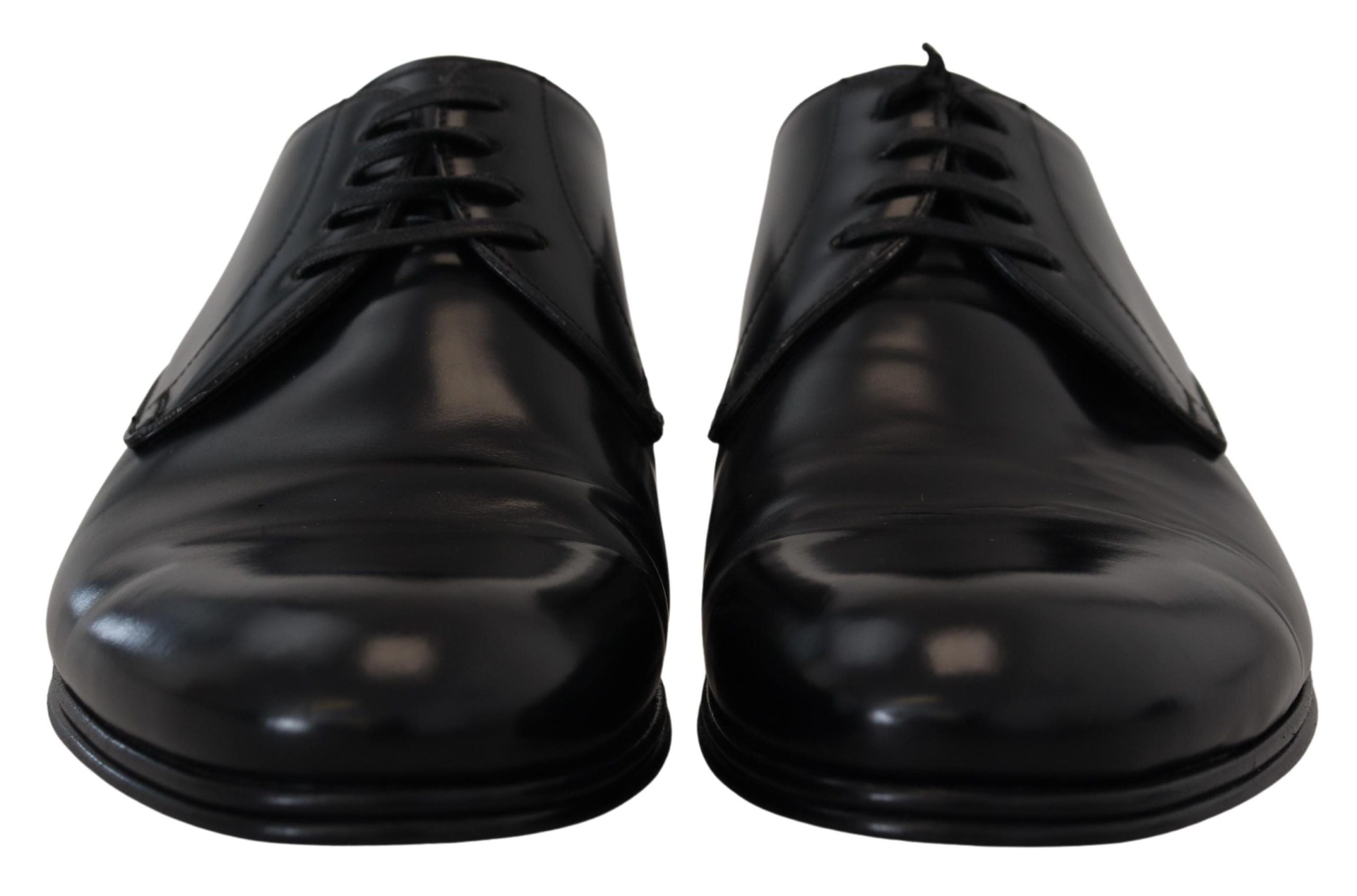 Dolce & Gabbana Dolce & Gabbana Black Leather Formal Dress Men's Shoes