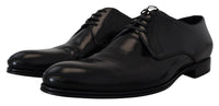 Dolce & Gabbana Dolce & Gabbana Black Leather Formal Dress Men's Shoes