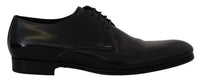 Dolce & Gabbana Dolce & Gabbana Black Leather Formal Dress Men's Shoes
