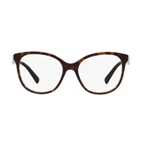 Valentino Eyeglasses Square Full Rim, Dark Havana Frame and Clear Demo Lens Lens VA30145196