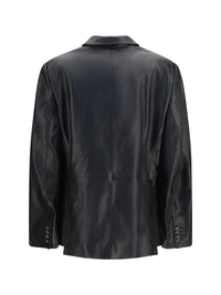 Magda Butrym Women Leather Blazer Jacket
