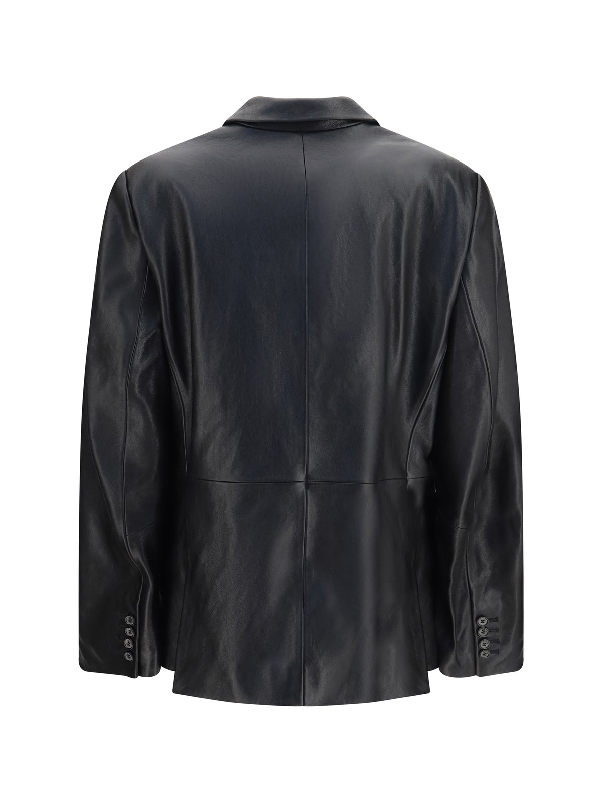 Magda Butrym Women Leather Blazer Jacket