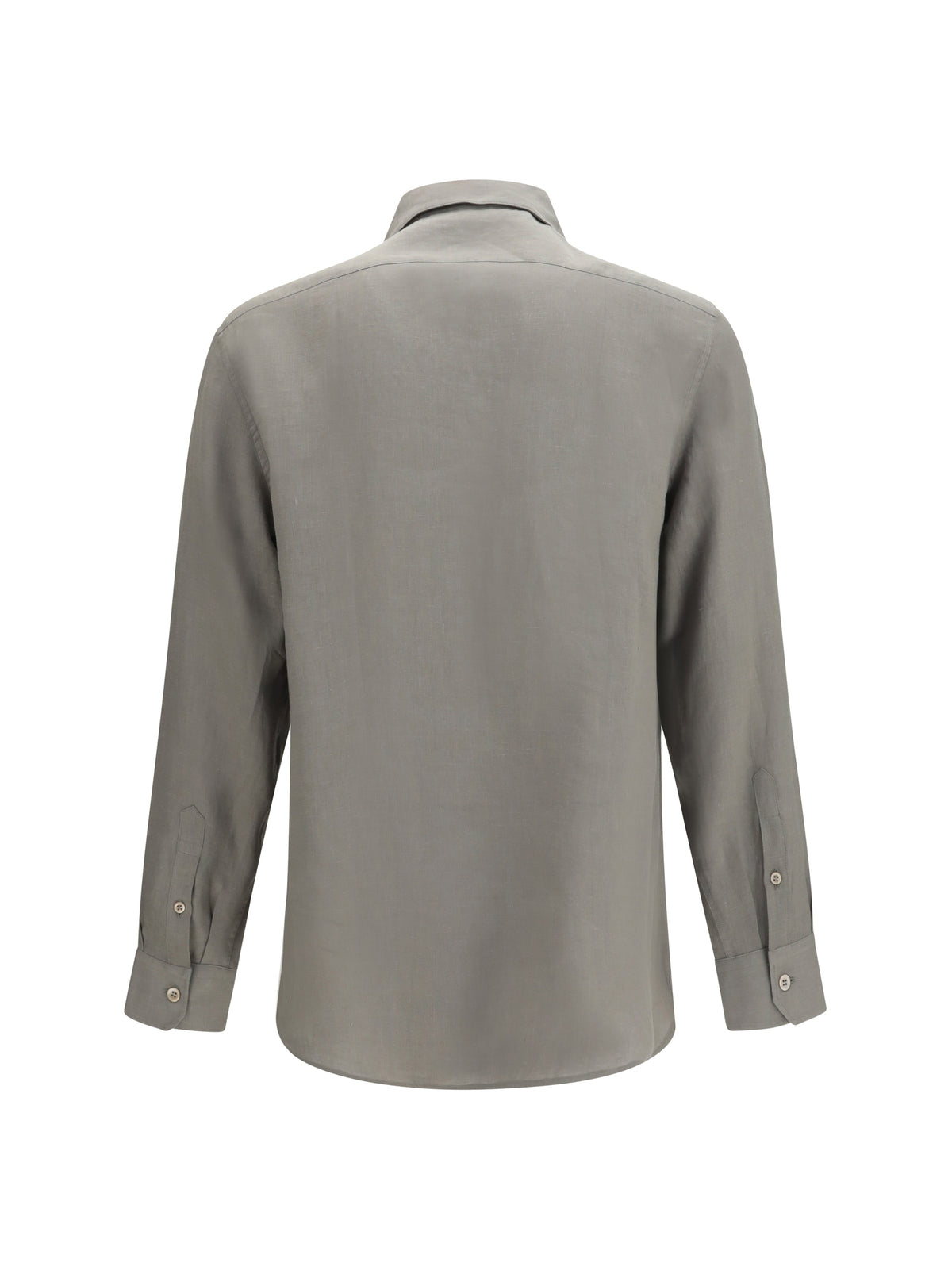 BRUNELLO CUCINELLI Brunello Cucinelli Men Easy-Fit Linen Shirt With Chest Pockets