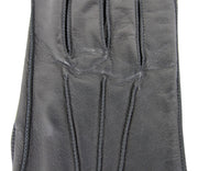 Bottega Venega Women's Black Leather Long Gloves 299241 1000