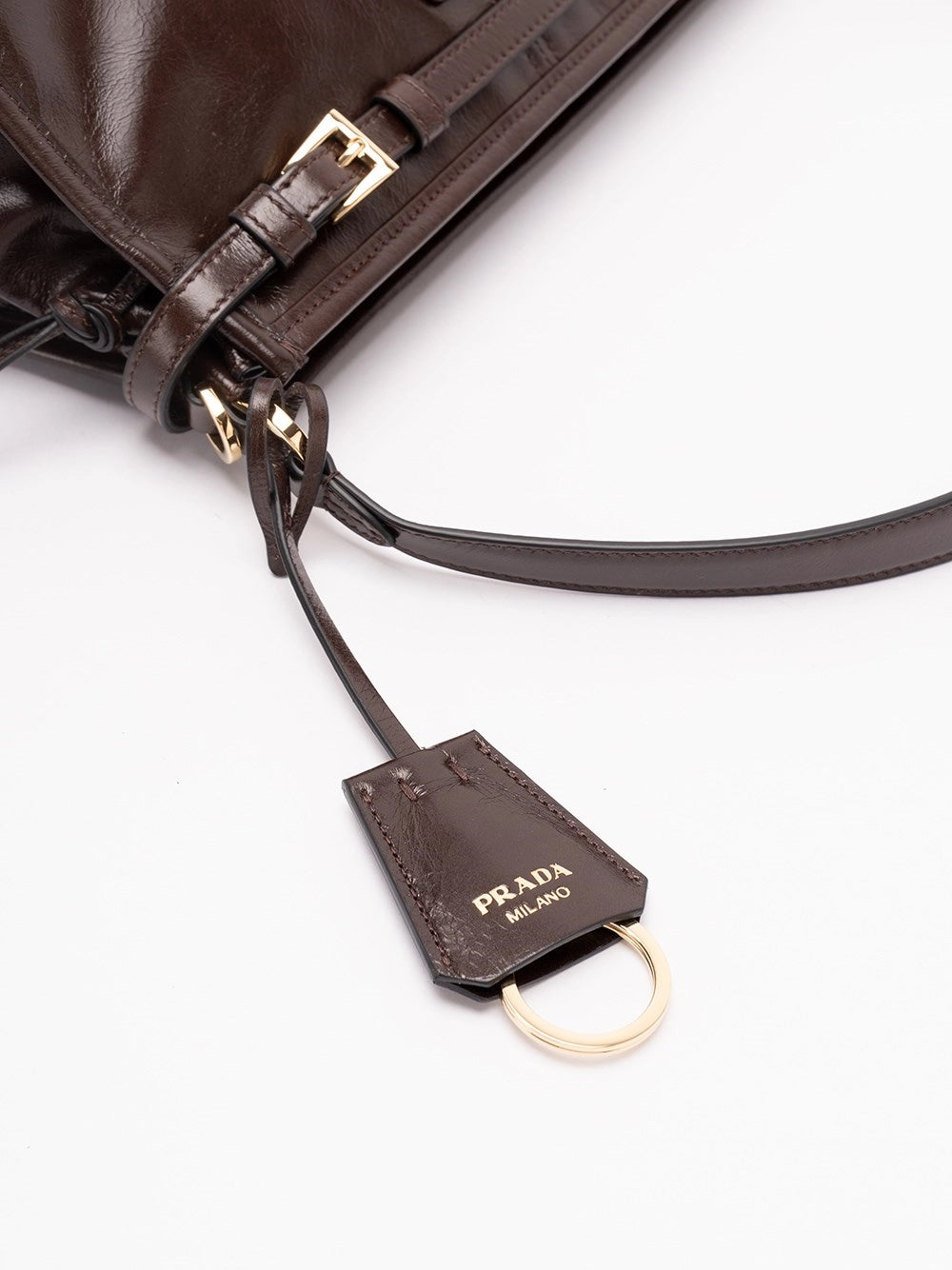Prada Women Leather Shoulder Bag