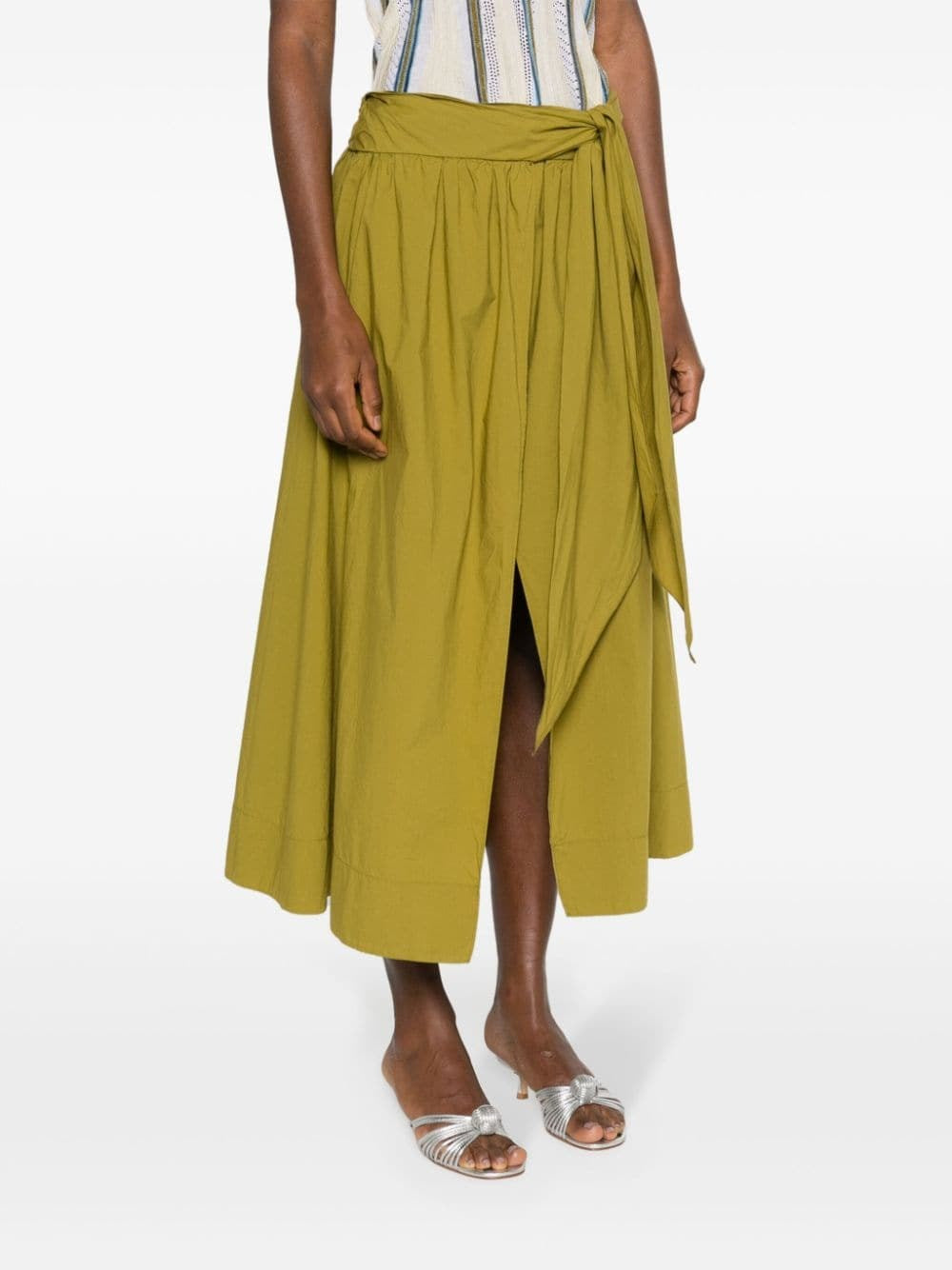 Forte_Forte Women Cotton Midi Skirt
