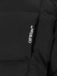 Off-White Men Down Jacket With Hood