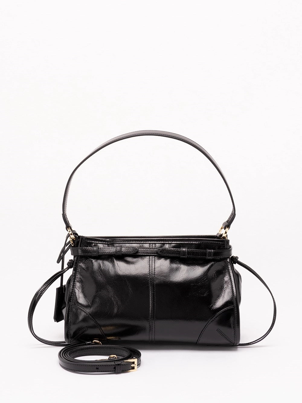 Prada Women Leather Shoulder Bag