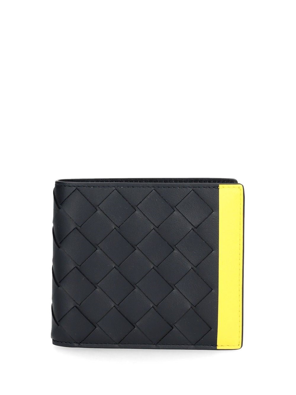 Bottega Veneta Men Braided "Bi-Fold" Wallet