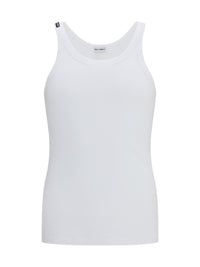 Dolce & Gabbana Men Marcello Ribbed Cotton Tank Top