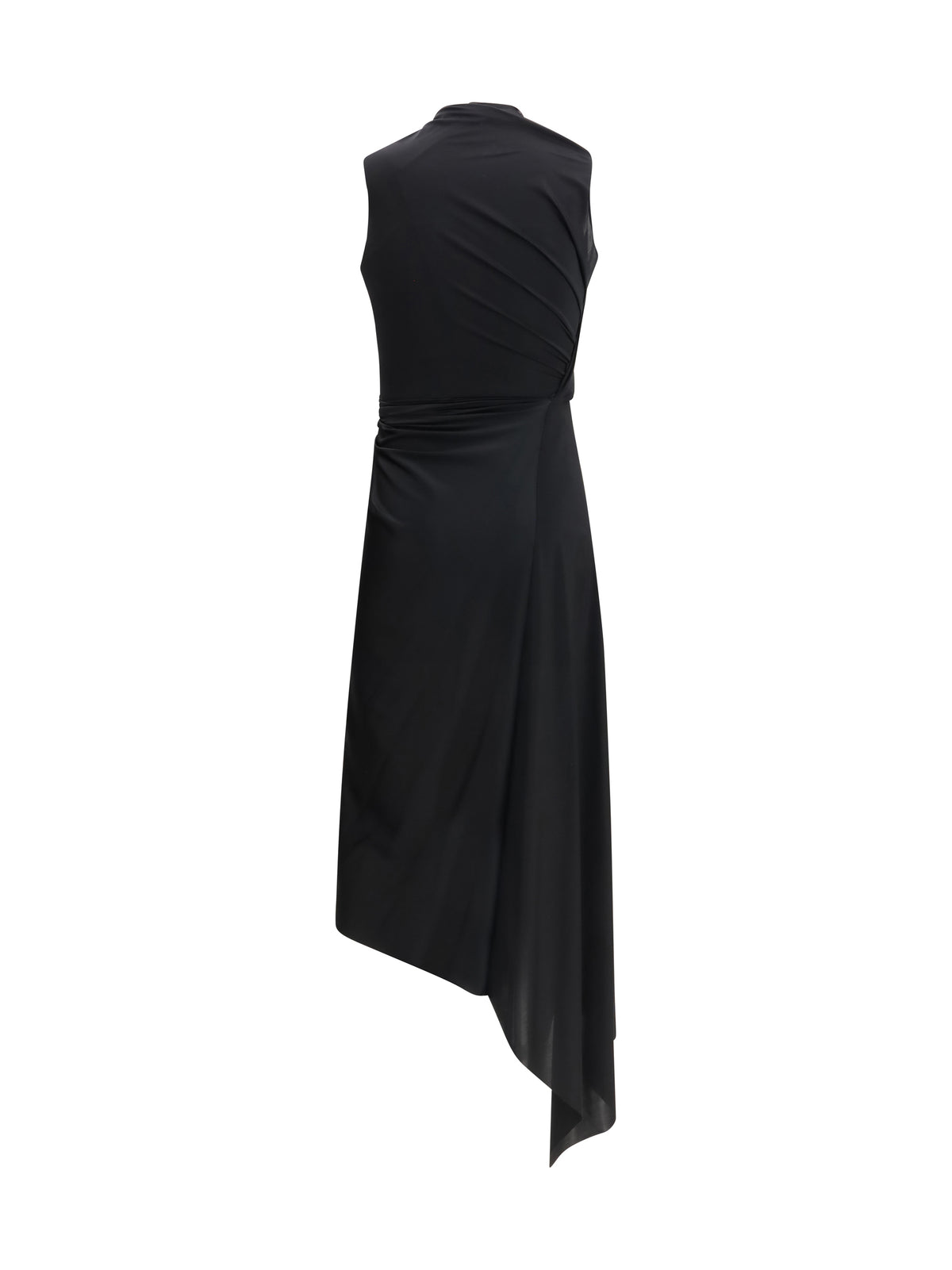 Balenciaga Women Draped Midi Dress