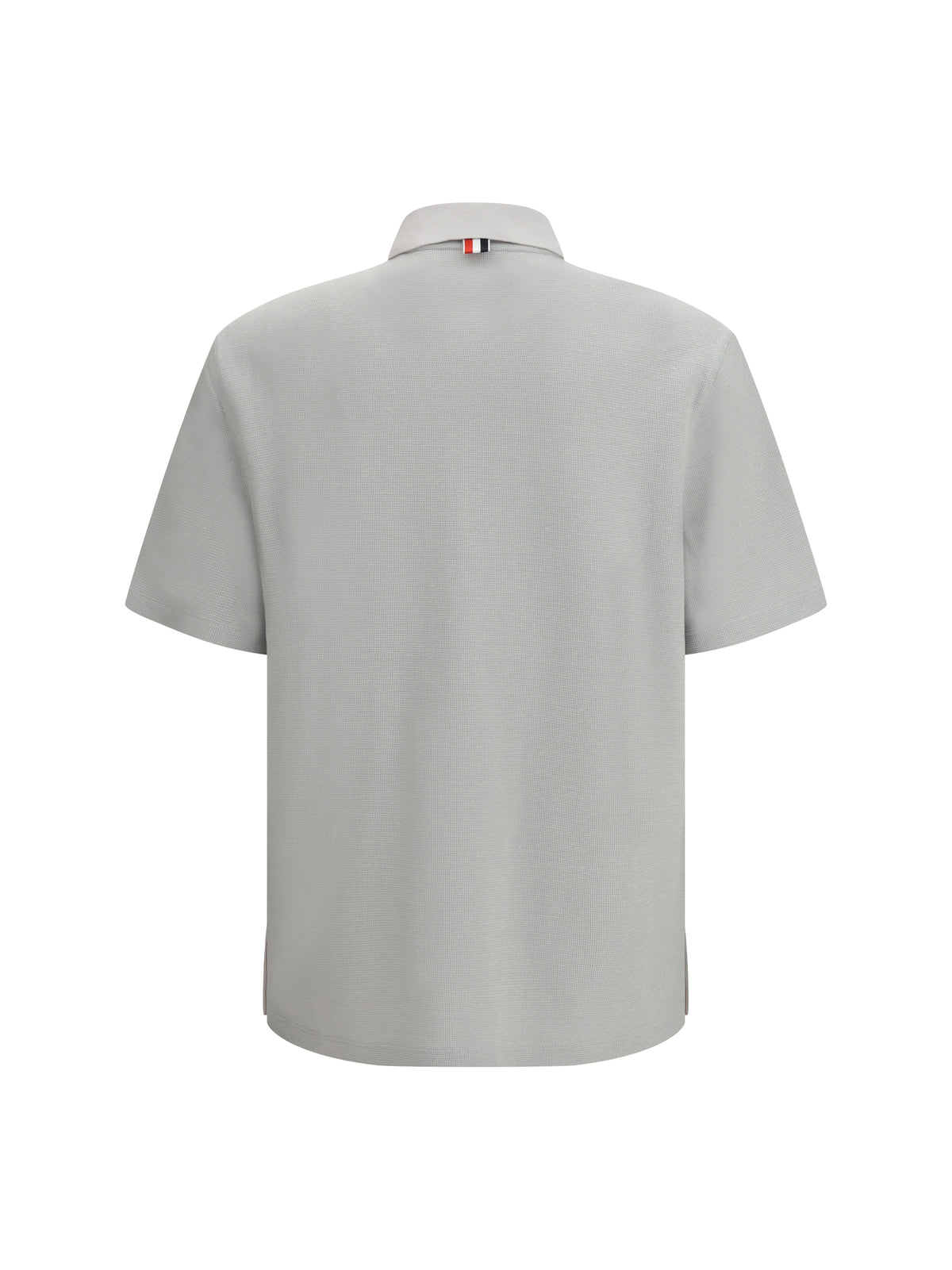 THOM BROWNE Thom Browne Men Short-Sleeve Polo With Chest Pocket