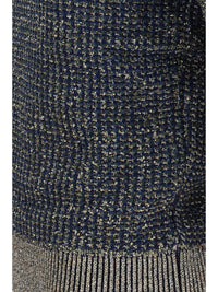 BALMAIN Balmain Women Short-Sleeve Sequined Sweater With Buttons