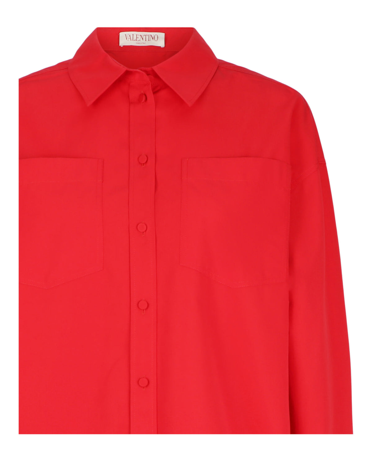 Valentino Womens Button-Front Shirt