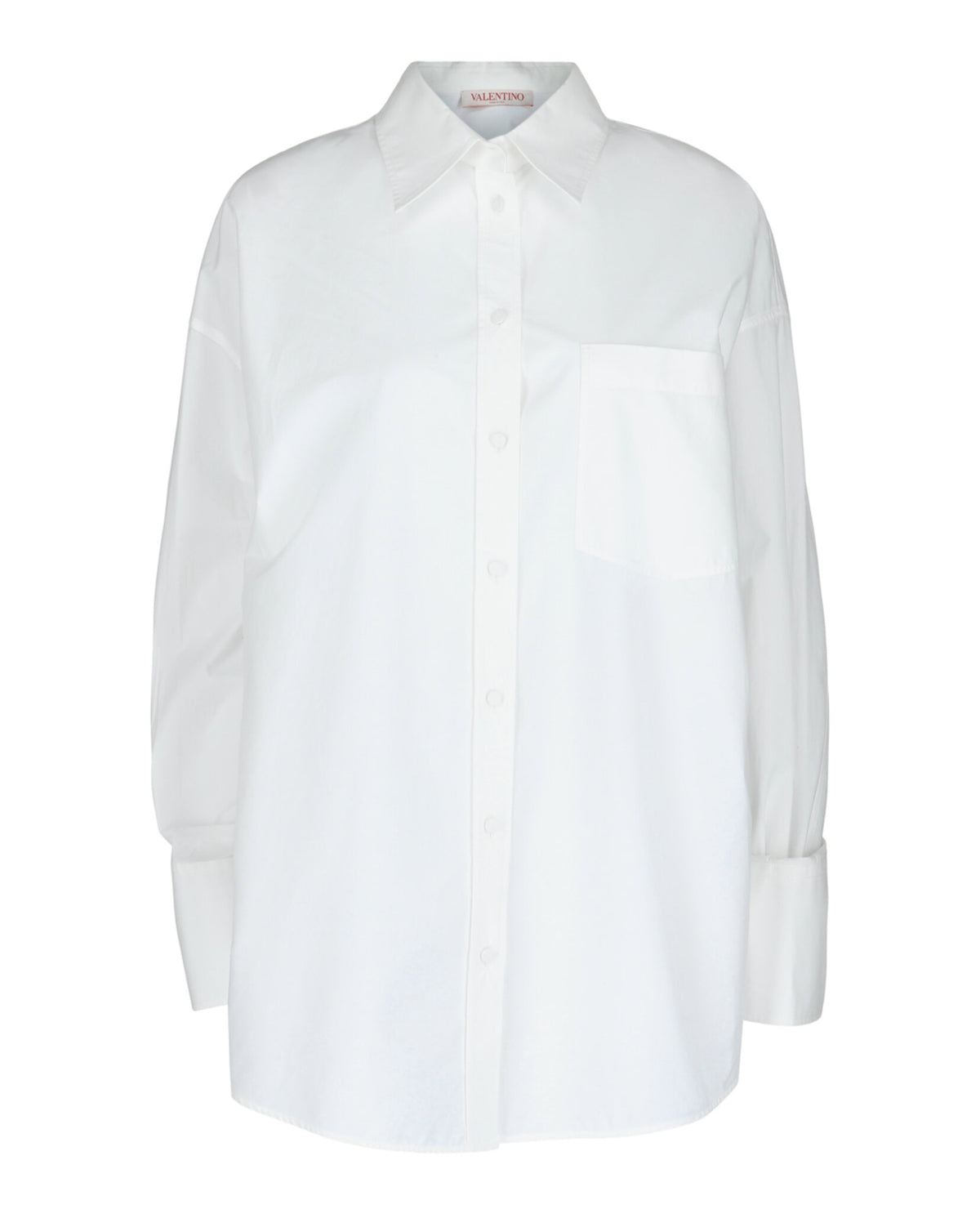 Valentino Valentino Womens Cape-Style Button Up Shirt