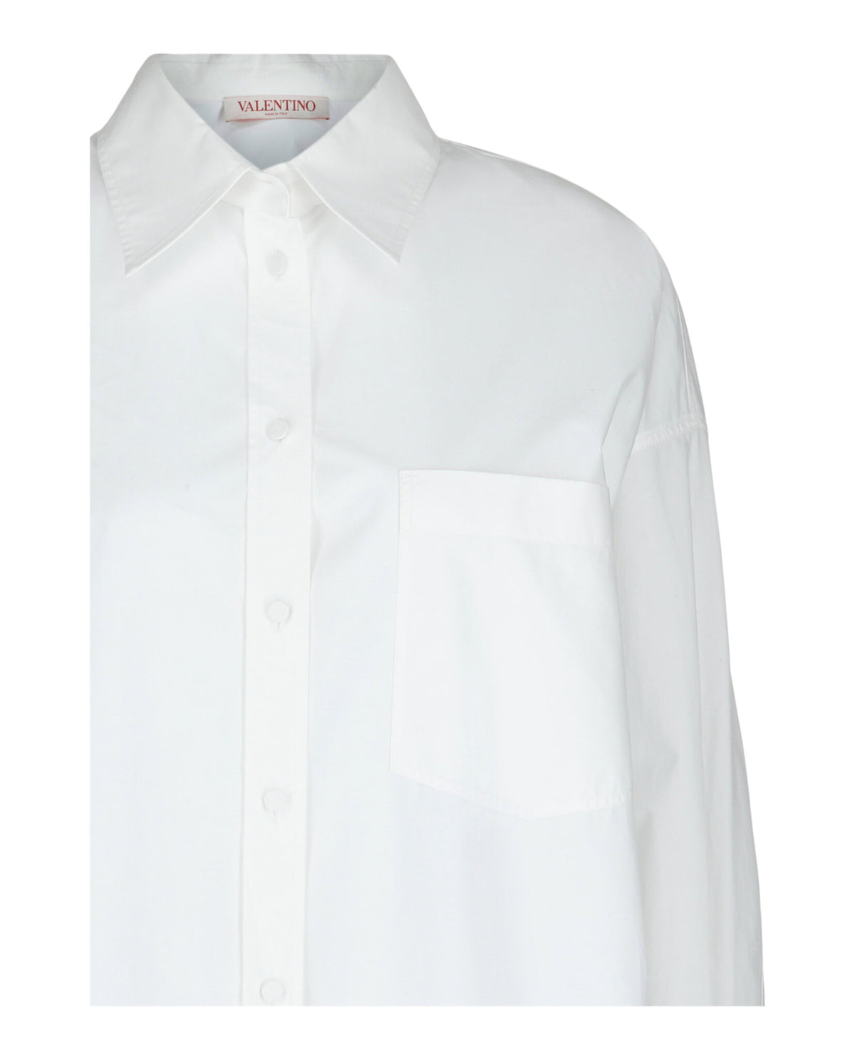 Valentino Valentino Womens Cape-Style Button Up Shirt