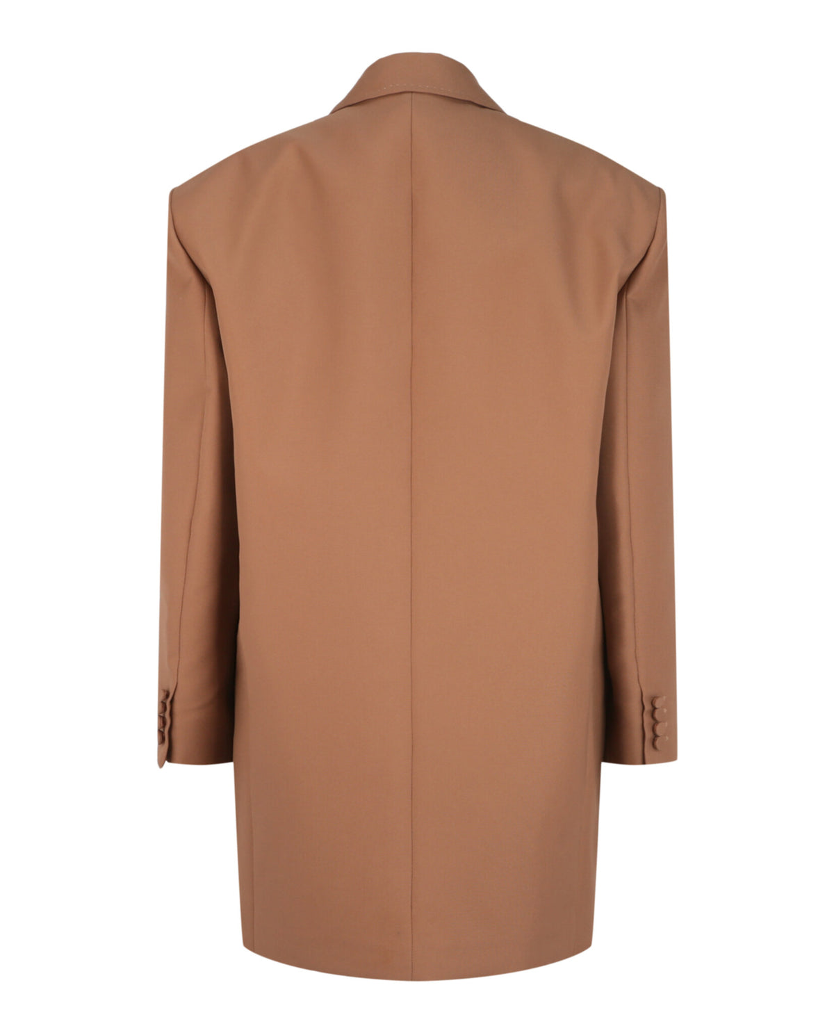 Valentino Womens Ostrich Feather Trim Double Breasted Blazer