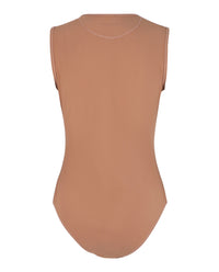 Valentino Womens Sleeveless Jersey Knit Bodysuit