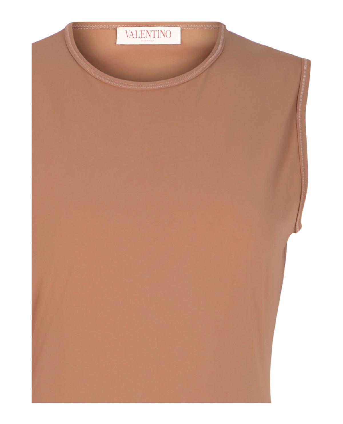 Valentino Womens Sleeveless Jersey Knit Bodysuit