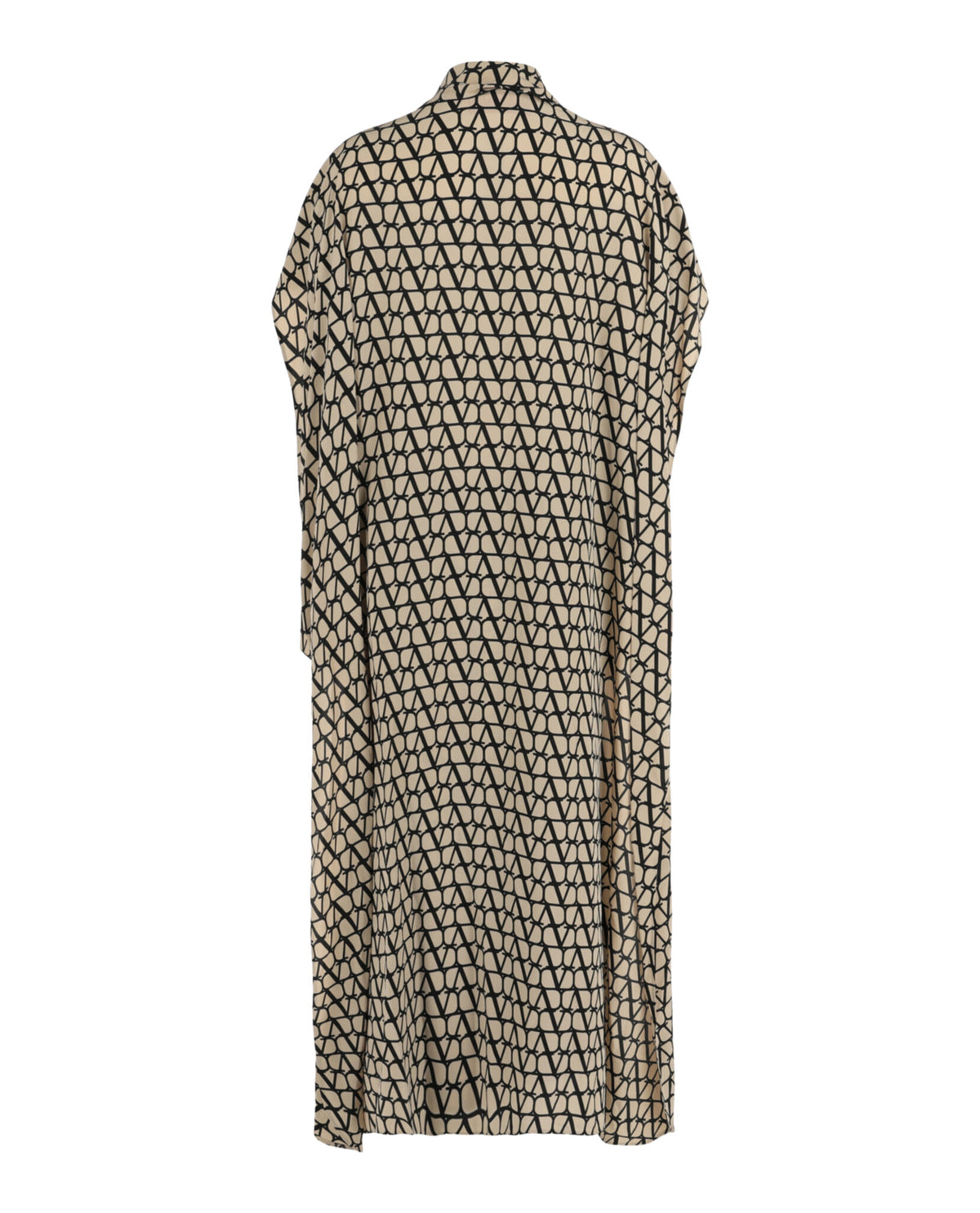 Valentino Womens Toile Iconographe Cape-Overlay Silk Maxi Dress