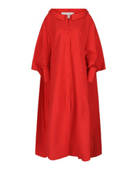 Valentino Valentino Womens Button-Front Cape Dress