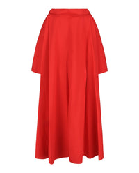 Valentino Valentino Womens Button-Front Cape Dress