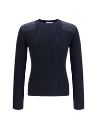 Fendi Men Ribbed Wool Sweater